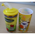 3D lenticular straw cup